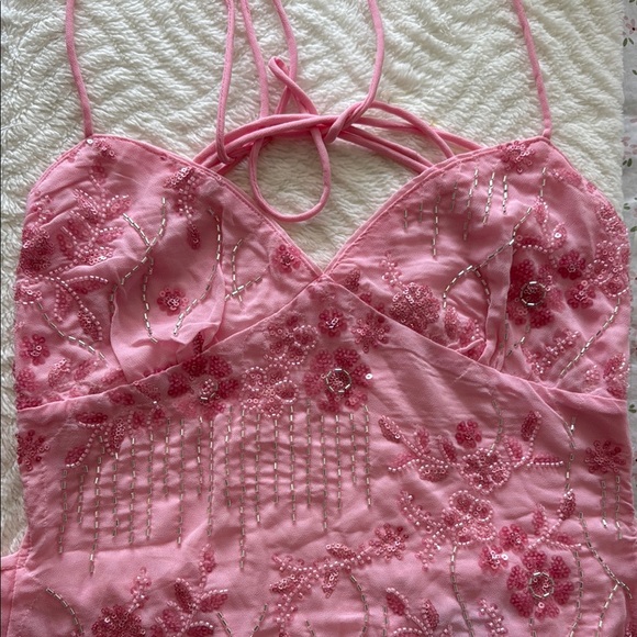 Peppermayo Light Pink Sequin Mini Dress 💖 - Picture 5 of 9